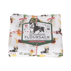 Danica Jubilee Floursack Dishtowels (Set Of 3) | Yule Dogs