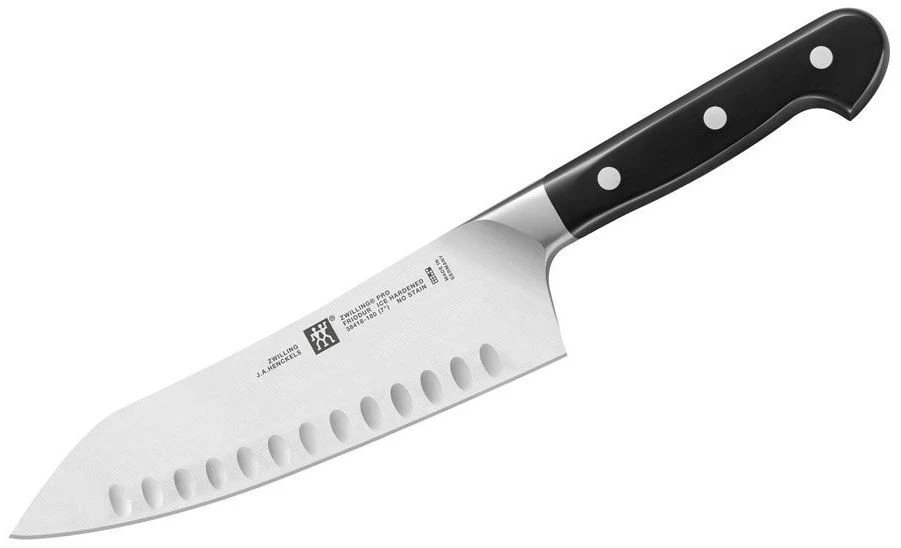 Zwilling J.A. Henckels Pro Rocking Santoku Knife (7") 1 Zwilling J.A. Henckels Pro Rocking Santoku Knife (7")